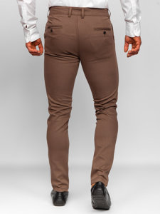 Bolf Herren Hose Chinos Braun  5000-3