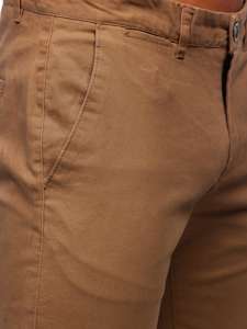 Bolf Herren Hose Chinos Camel  1143