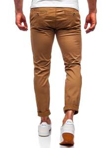 Bolf Herren Hose Chinos Camel  1146