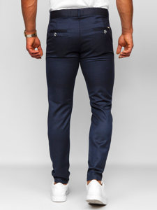 Bolf Herren Hose Chinos Dunkalblau  0030