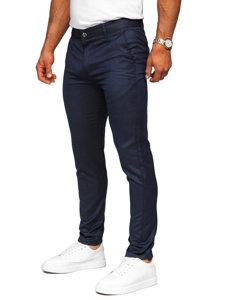 Bolf Herren Hose Chinos Dunkalblau  0030