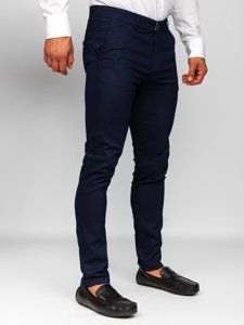 Bolf Herren Hose Chinos Dunkalblau  5000-2