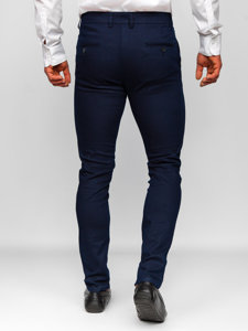 Bolf Herren Hose Chinos Dunkalblau  5000-2