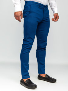 Bolf Herren Hose Chinos Indigo  5000-3