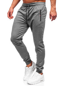 Bolf Herren Hose Jogger Pants Anthrazit  JX5001