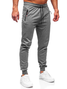 Bolf Herren Hose Jogger Pants Anthrazit  JX5001