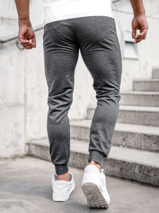 Bolf Herren Hose Jogger Pants Anthrazit  JX5001A