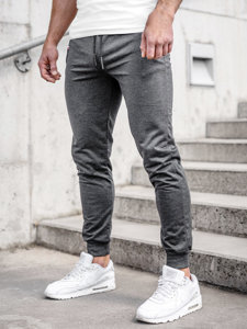 Bolf Herren Hose Jogger Pants Anthrazit  JX5001A