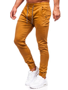 Bolf Herren Hose Jogger Pants Camel  KA6792