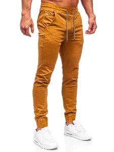 Bolf Herren Hose Jogger Pants Camel  KA6792