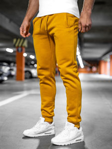 Bolf Herren Hose Jogger Pants Camel  XW01