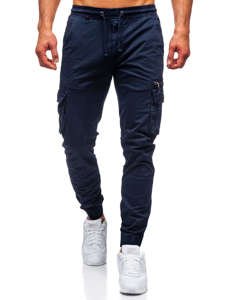 Bolf Herren Hose Jogger Pants Cargohose Dunkelblau CT6702S0