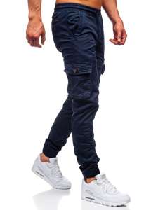 Bolf Herren Hose Jogger Pants Cargohose Dunkelblau CT6702S0