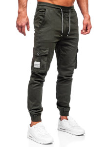 Bolf Herren Hose Jogger Pants Cargohose Khaki KA9233