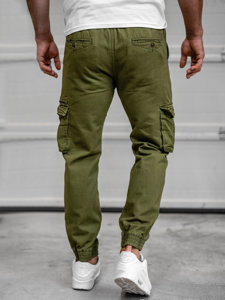 Bolf Herren Hose Jogger Pants Cargohose Khaki  MP0181MVA