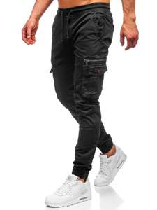 Bolf Herren Hose Jogger Pants Cargohose Schwarz CT6702S0