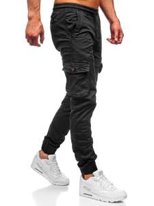 Bolf Herren Hose Jogger Pants Cargohose Schwarz CT6702S0