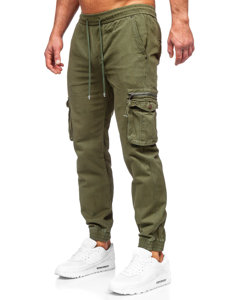 Bolf Herren Hose Jogger Pants Cargojose Khaki MP0181MV