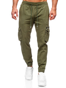 Bolf Herren Hose Jogger Pants Cargojose Khaki MP0181MV