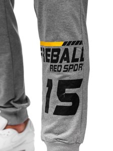 Bolf Herren Hose Jogger Pants Grau  81270