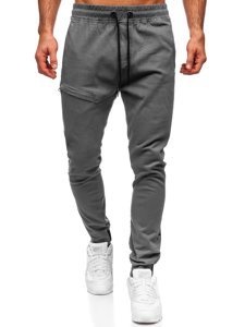 Bolf Herren Hose Jogger Pants Grau  B11119