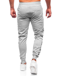 Bolf Herren Hose Jogger Pants Grau  HL9161