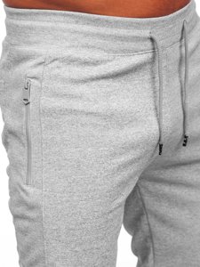 Bolf Herren Hose Jogger Pants Grau  HL9161