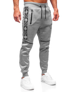 Bolf Herren Hose Jogger Pants Grau  HM665