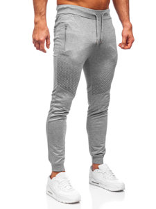 Bolf Herren Hose Jogger Pants Grau  HW2351