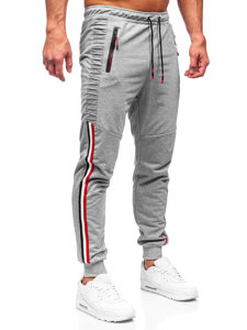 Bolf Herren Hose Jogger Pants Grau  K10329