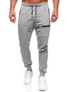 Bolf Herren Hose Jogger Pants Grau  K10353