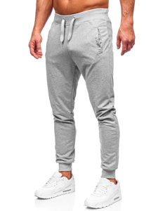 Bolf Herren Hose Jogger Pants Grau  XW02