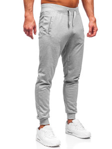 Bolf Herren Hose Jogger Pants Grau  XW02