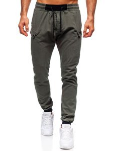 Bolf Herren Hose Jogger Pants Grün  B11103