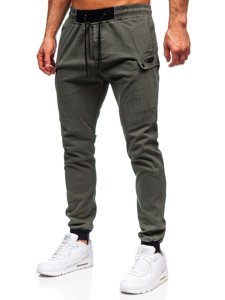 Bolf Herren Hose Jogger Pants Grün  B11103