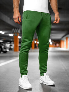 Bolf Herren Hose Jogger Pants Grün  XW01