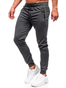 Bolf Herren Hose Jogger Pants Schwarzgrau  JX5001