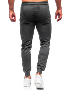 Bolf Herren Hose Jogger Pants Schwarzgrau  JX5001