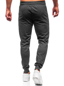 Bolf Herren Hose Jogger Pants Schwarzgrau  JX5003