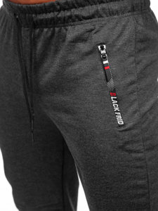 Bolf Herren Hose Jogger Pants Schwarzgrau  JX5003