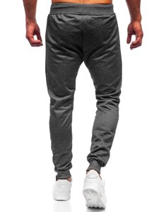 Bolf Herren Hose Jogger Pants Schwarzgrau  K50003