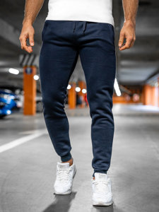 Bolf Herren Hose Jogger Pants Tintenblau  XW01-A