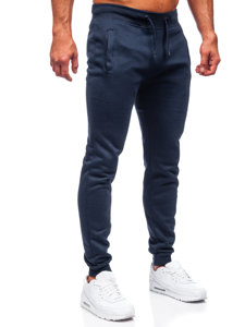 Bolf Herren Hose Jogger Pants Tintenblau  XW01-A