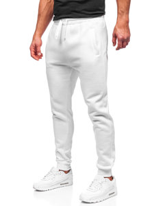 Bolf Herren Hose Jogger Pants Weiß  CK01