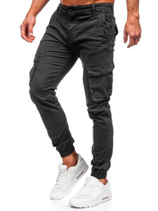 Bolf Herren Hose Joggers Cargohose Grau  JM5502