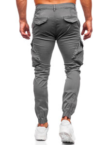 Bolf Herren Hose Joggers Cargohose Grau  SK850