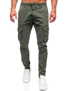 Bolf Herren Hose Joggers Cargohose Khaki  77322