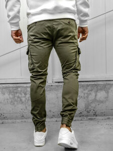 Bolf Herren Hose Joggers Cargohose Khaki  77322A