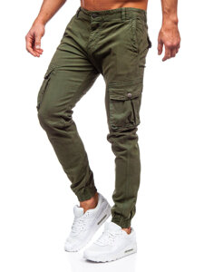 Bolf Herren Hose Joggers Cargohose Khaki  JM5502