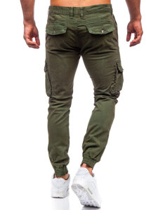 Bolf Herren Hose Joggers Cargohose Khaki  JM5502